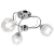 Plafon chromowany 3-punktowy szklany 50cm 8966/3 z serii RUBY - Lampy Elem